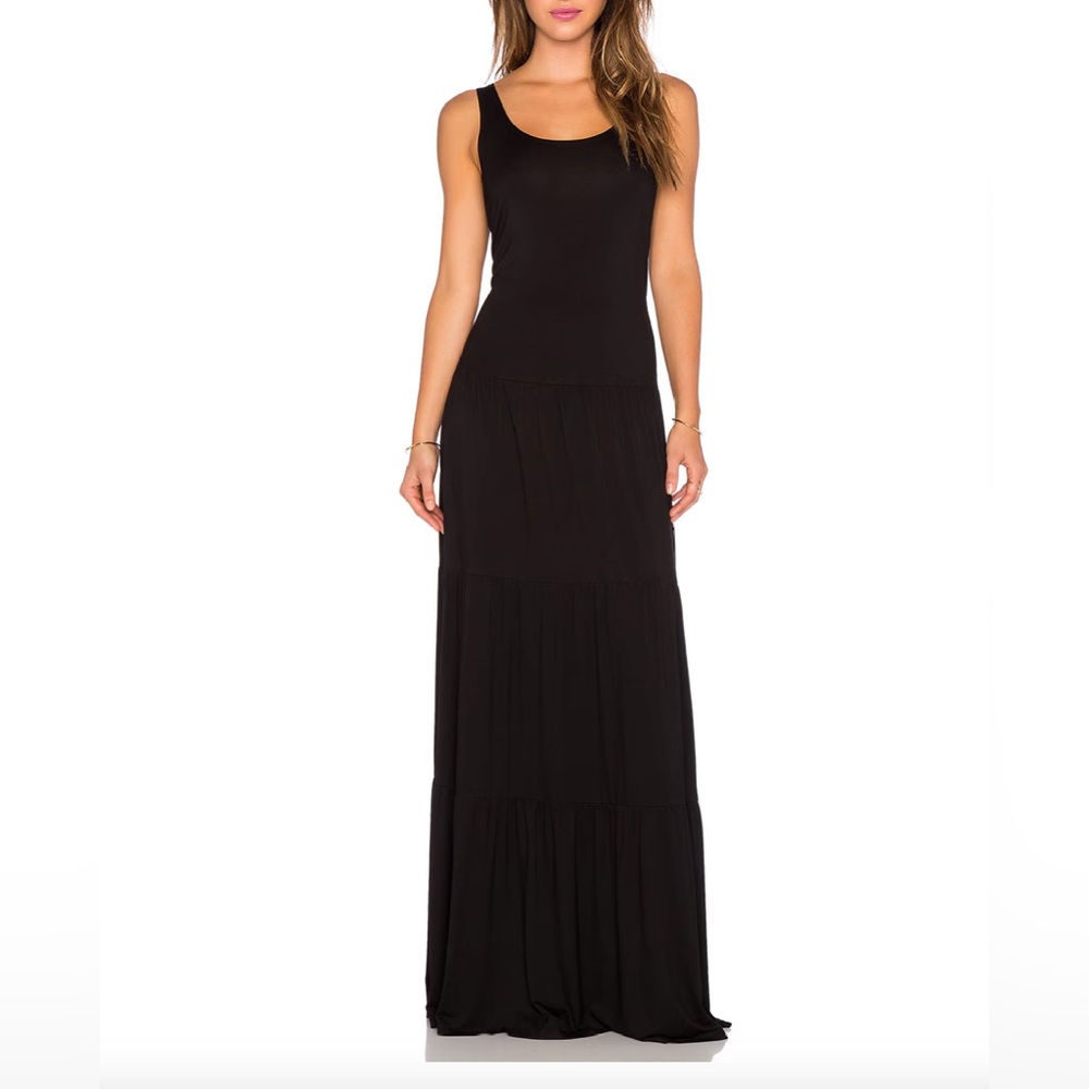 Tiered maxi dress